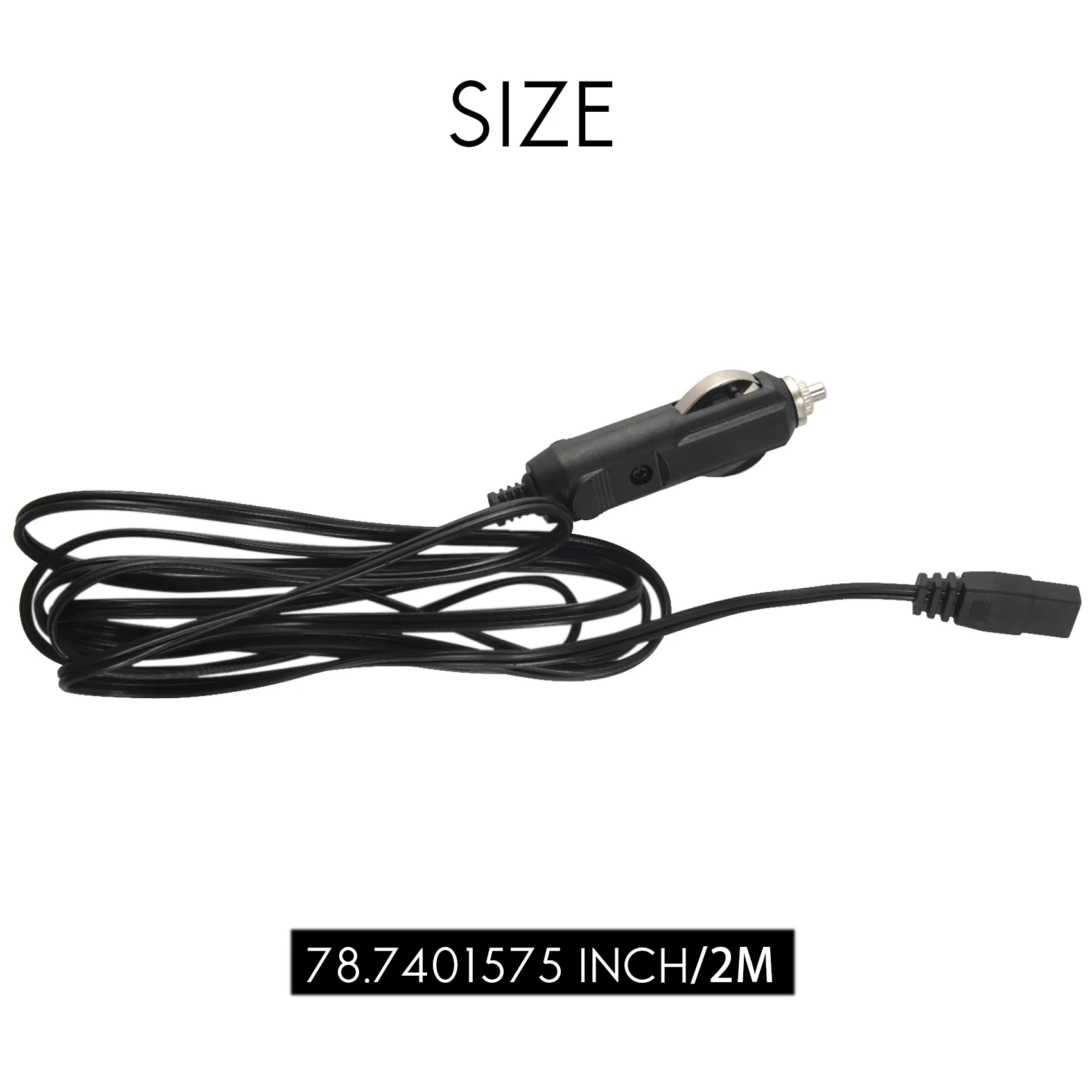 2 м 12 В сменный автомобильный холодильник коробка прикуриватель на 2-контактный