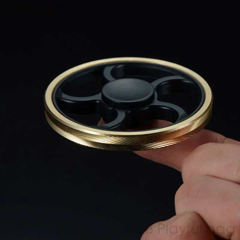 Ручной спиннер Tri-Spinner игрушка-гироскоп на кончике пальца EDC ручной увеличение