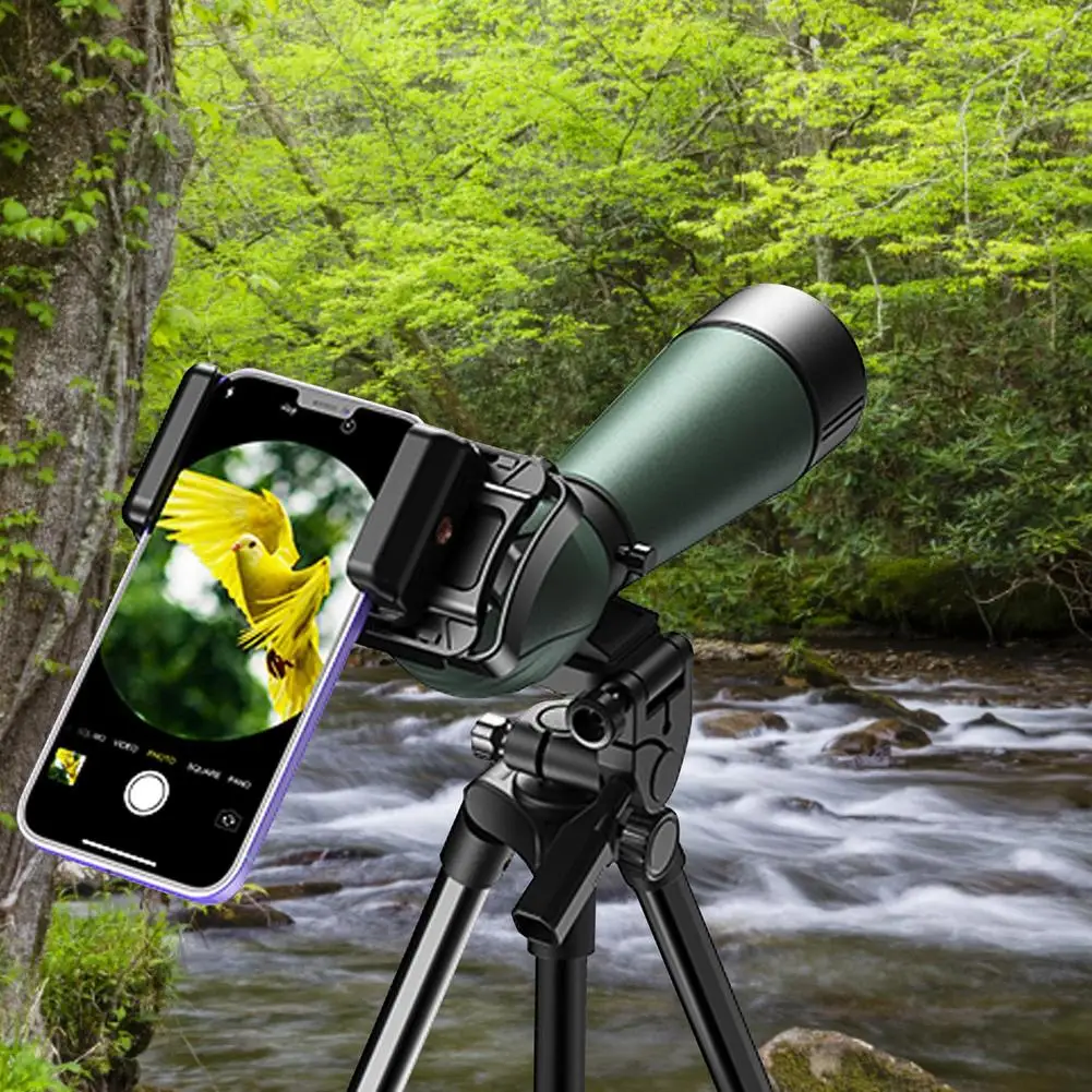 

Universal Cell Phone Photography Adapter Quick Mount Smartphone Adapter Holder Clip Bracket For Telescope