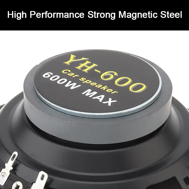 1 шт. 6 5-дюймовый автомобильный динамик 600 Вт 2-полосный дверной чехол авто аудио