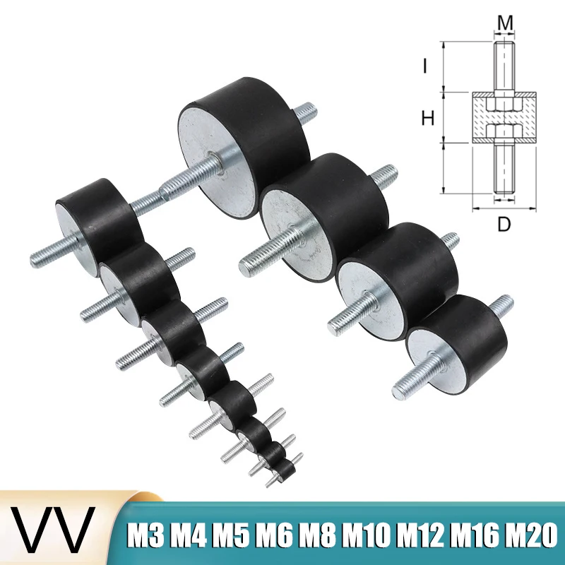 

Резиновые амортизаторы M3-M20