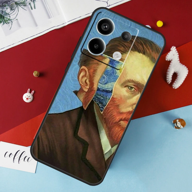 Чехол Ван Гога для Xiaomi Redmi Note 12 11 10 9 8 13 Pro Plus 12S 11S 10S 9S 10A 9C 10C 12C 13C