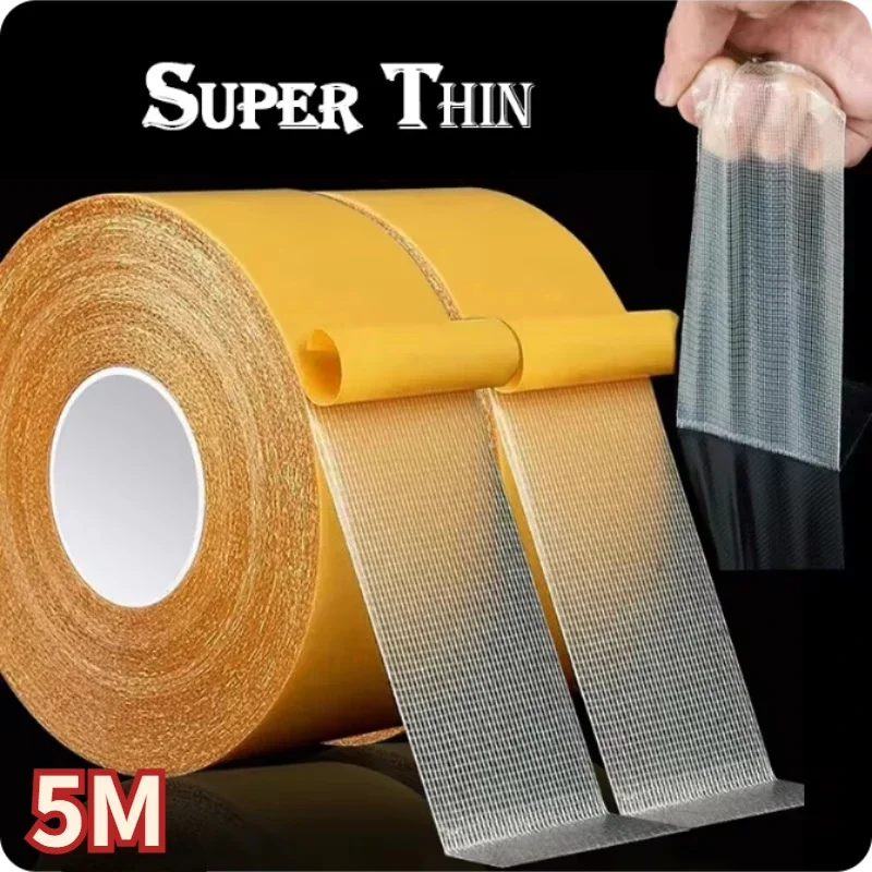 Супертонкая прочная фиксирующая двусторонняя клейкая лента сверхпрочная