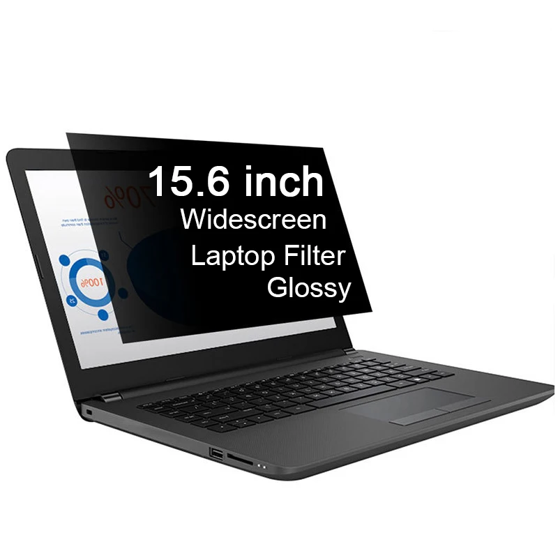 15.6 inch 345mm*195mm Privacy Filter For 16:9 Laptop Notebook Computer Screen Protector Anti-glare/Anti-spy/Peep Protective Film