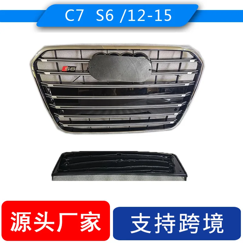 Фото Подходит для модифицированной решетки S6 2012-2015 Audi A6 и решетки вентиляционного воздухозаборника в стиле 2013C7 S6. №1