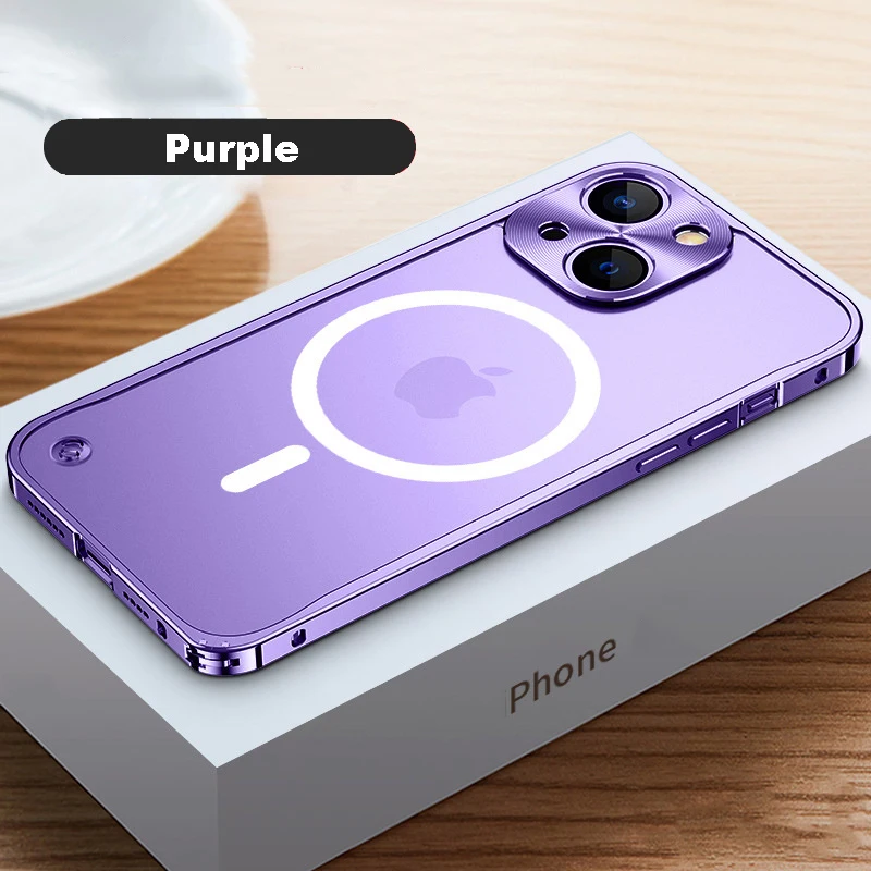 Противоударный алюминиевый металлический защитный чехол для Iphone 14max 11 12 13 Pro Max Mini