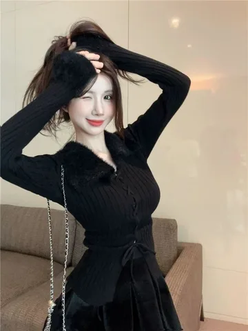 Neploe Элегантный кардиган из акрила