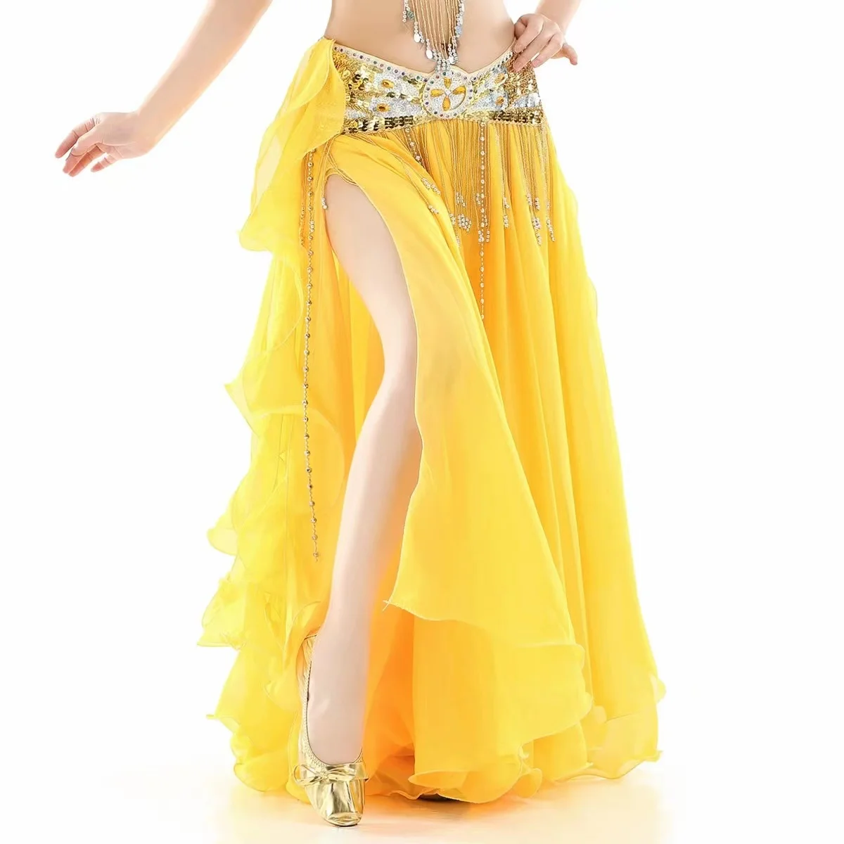 

New Belly Dancing Clothing Long Maxi Skirts lady belly dance skirts Women Sexy Oriental Belly Dance Skirt Professiona