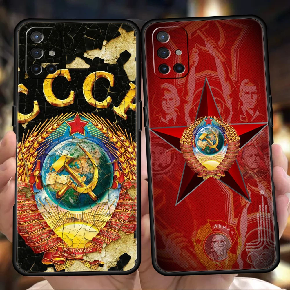 

Soviet Union USSR Flag Emblem Phone Case for Oneplus 10T Nord N100 N10 10 7 8 9 9R 7T 8T N200 CE 2 9RT Z Pro 5G Silicone Cover