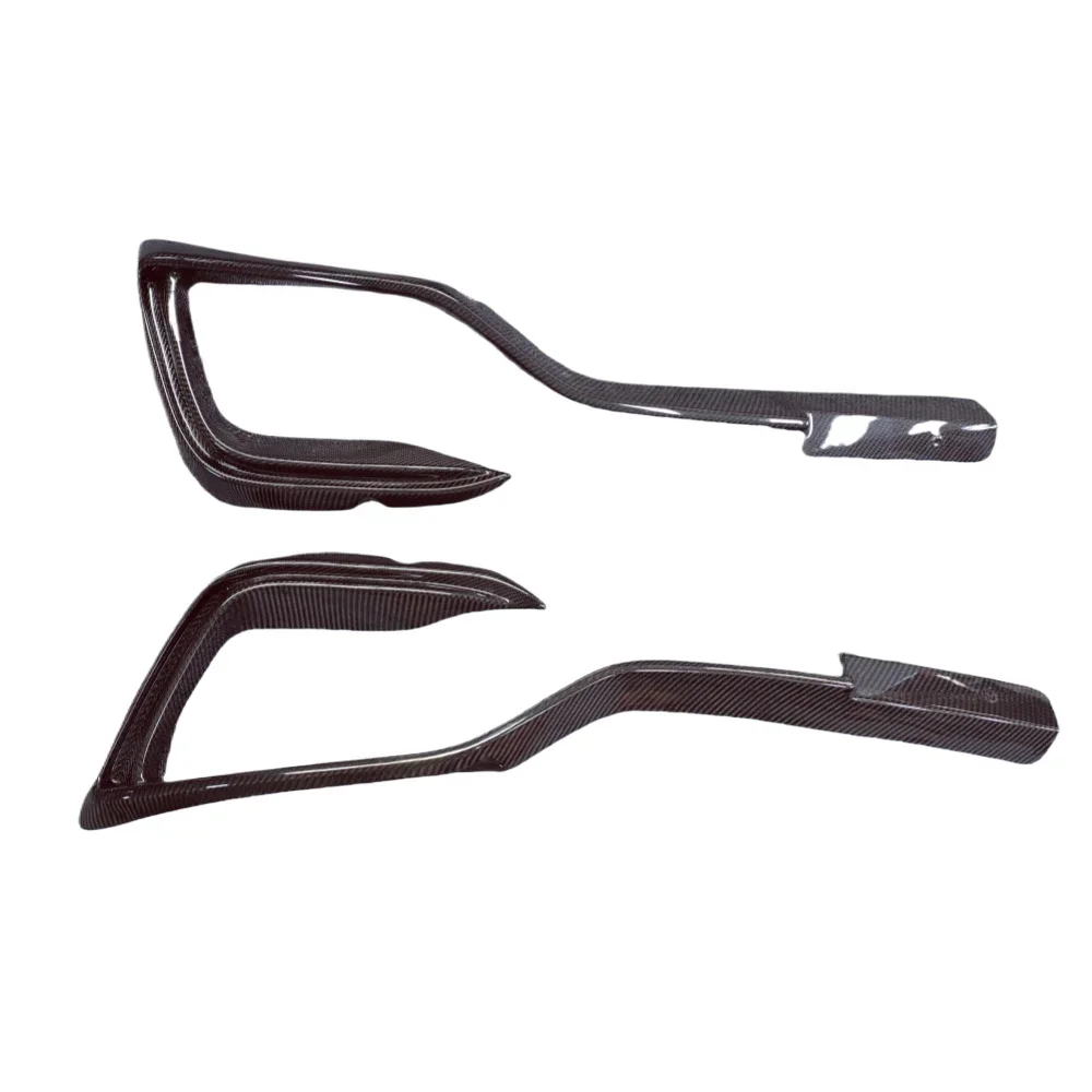 Сплиттер переднего бампера из углеродного волокна карбоновый комплект кузова
