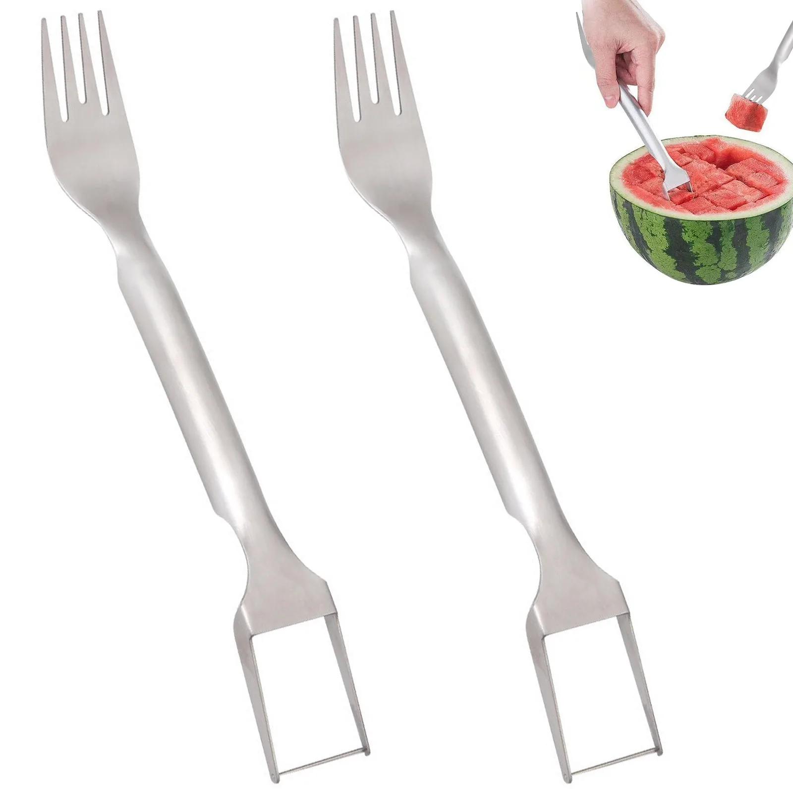 

VORTIHIVE Многофункциональная вилка для арбуза из нержавеющей стали