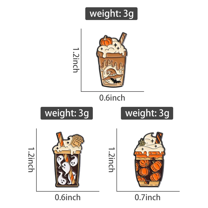 Эмалированные заколки в готическом западном ковбойском стиле для шляпы молочной