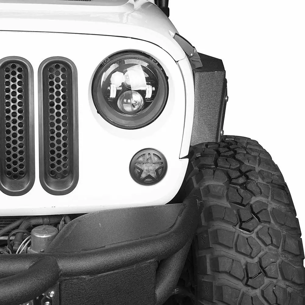 

2 шт., поворотный Передний фонарь для Jeep Wrangler 2007-2017