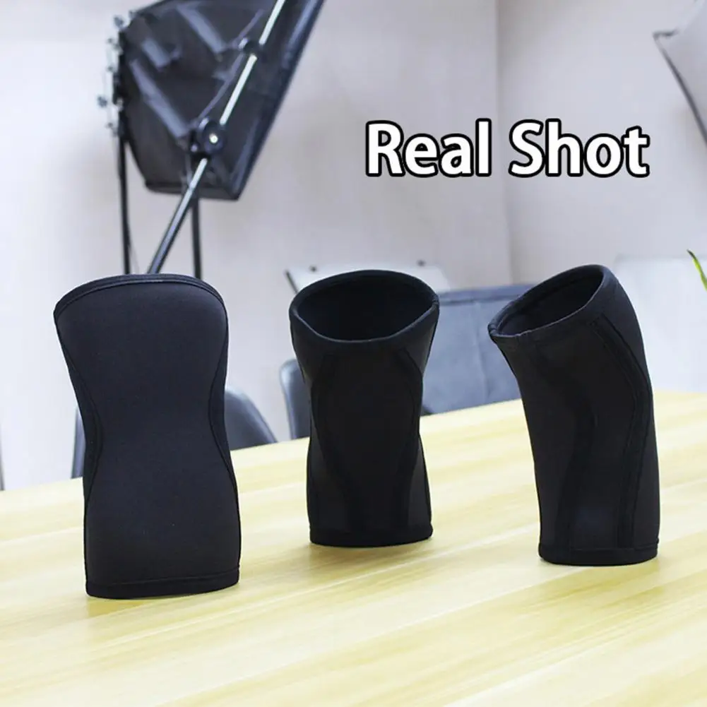 

1Pc Elastic Knee Sleeve Fitness Protector Knee Support Soft Texture Protective Sport Gear Leg Knee Pad Joint Pain Relief