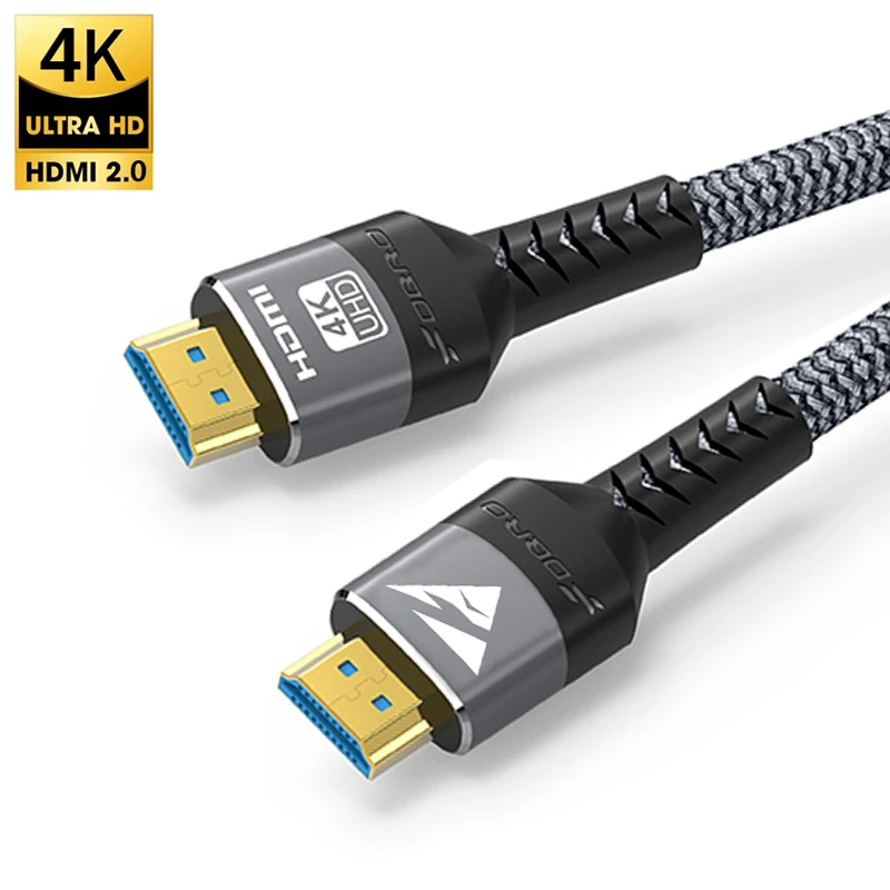 

HDMI Cable 4K 60Hz Ultra High Speed 1080P 120Hz 3D HDMI-Compatible Video Audio Cables Adapter For PS4 TV Laptop Monitor 1M 2M 3M