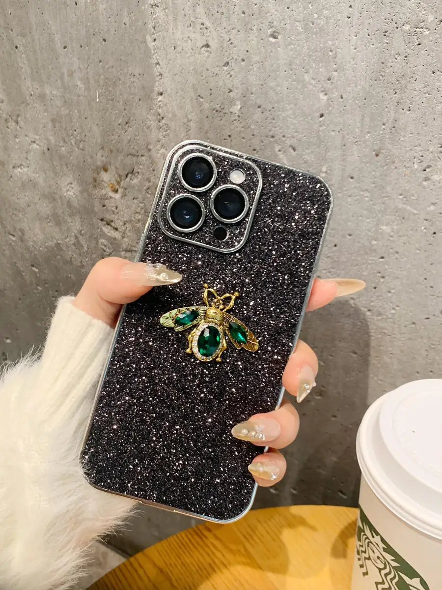 Роскошный кожаный чехол для телефона с тисненым узором iPhone 15 14 13 12 Pro Max Модный