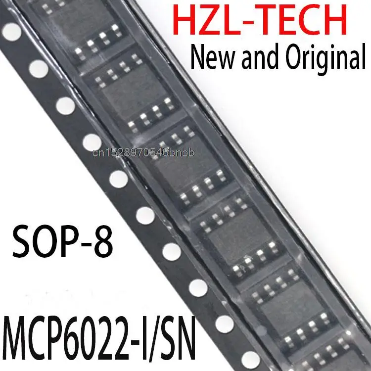 

50 шт., новые и оригинальные модели SOP-8, модель MCP6022 SMD, MCP6022-I/SN