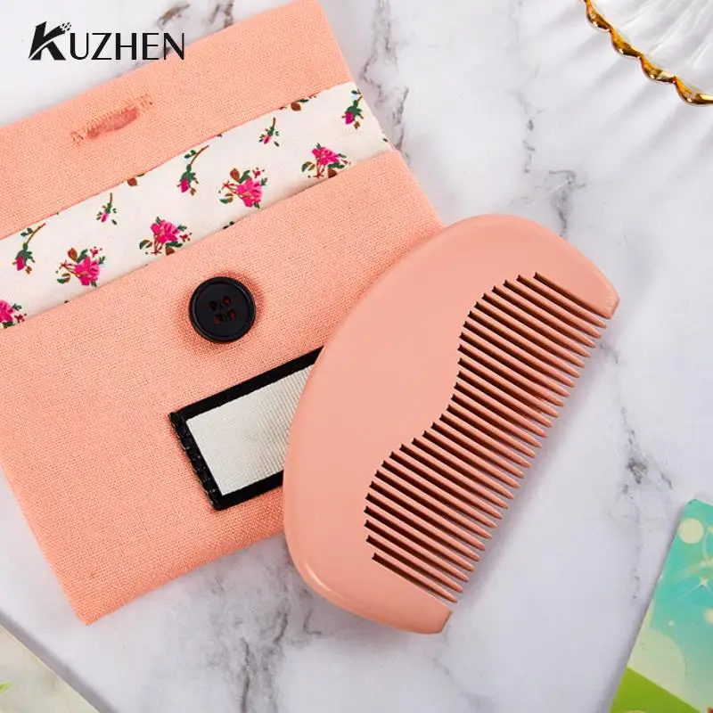 

Pocket Wooden Comb Wooden Comb Small Comb Hairdressing Beard Comb Smooth Hair Portable Women Hair Styling Tool