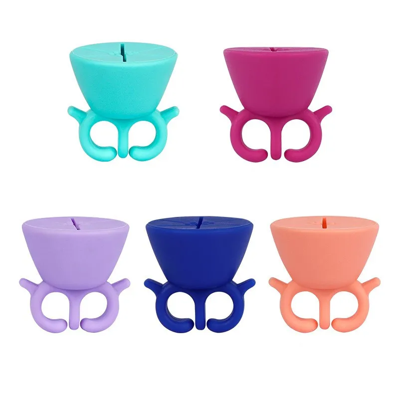 

Vinyl Weeding Scrap Collector Portable Silicone Waste Storage Box For DIY Handicraft Waste Collector Scrapbook Tool Accessories