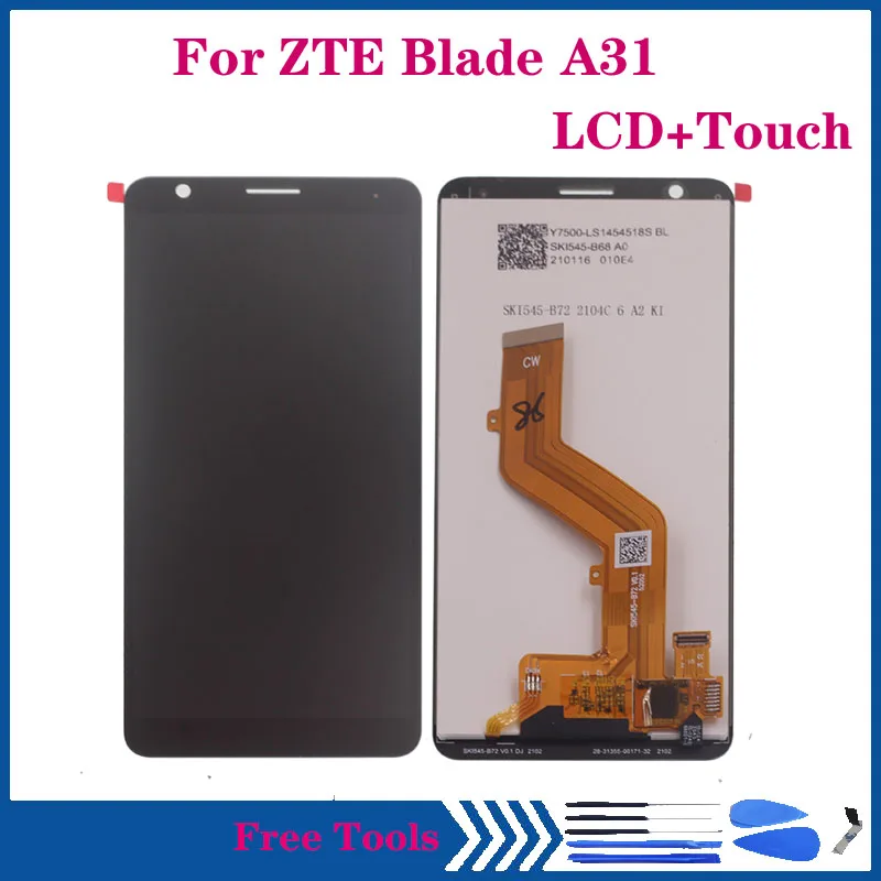 

5.5“ Original Screen For ZTE Blade A31 LCD Display Touch Screen Digitizer Assembly Screen Replacement Parts