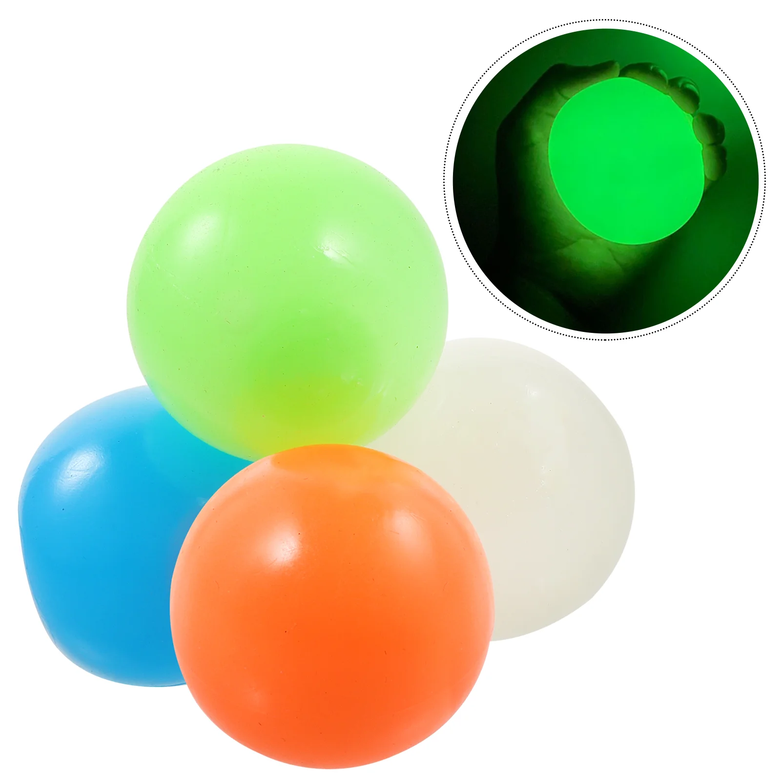 

Toysticky Toys Party Decompression Fluorescent Birthday Slow Target Squeeze Wall Animal Favors Handfillers Kids Glowing Off