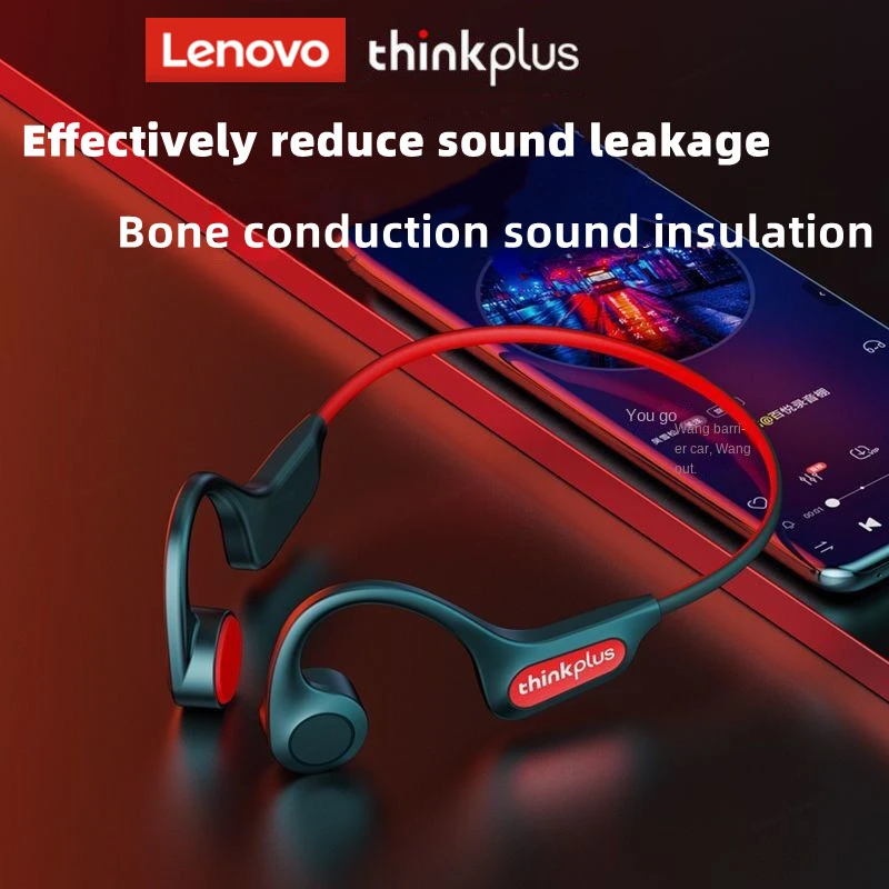 

Наушники-вкладыши Lenovo с костной проводимостью, Bluetooth 5,0, IPX5