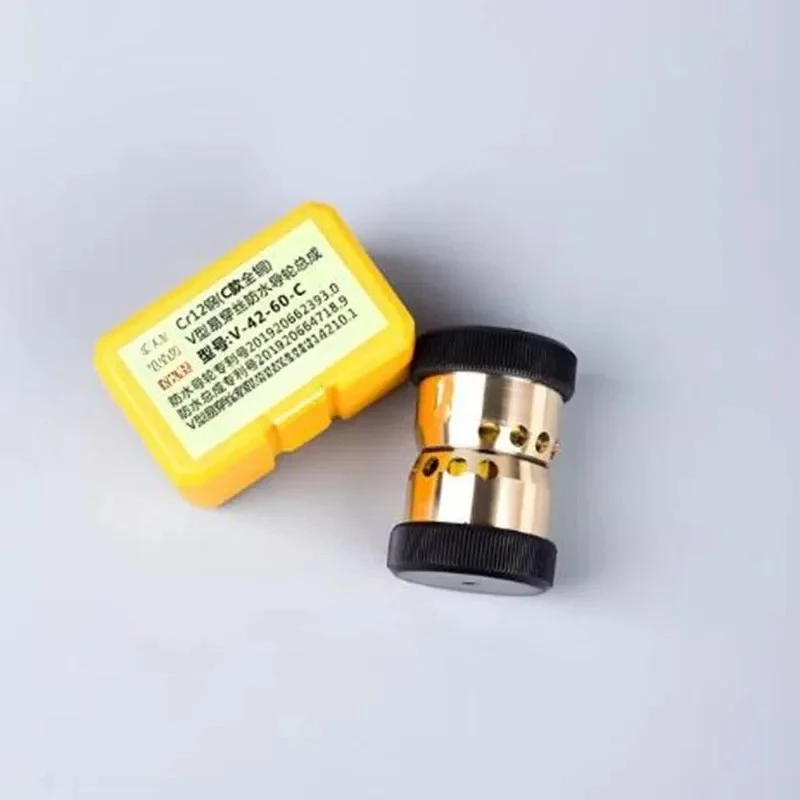 Детали для резки проволоки, водонепроницаемое медное направляющее колесо в сборе, наружный диаметр 32/42 * длина 60, ролик шкива для станка для резки проволоки EDM