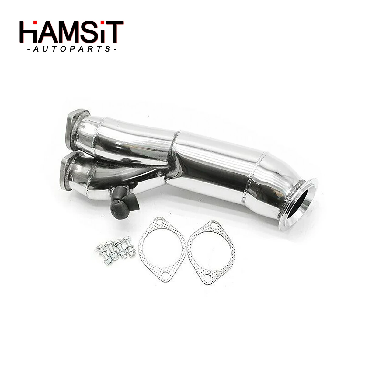 

Hamsit турбоканальная труба для BMW 11-13 N55 B30 135i 335i 335ix 13-15 X1 35i E84 Single Turbo
