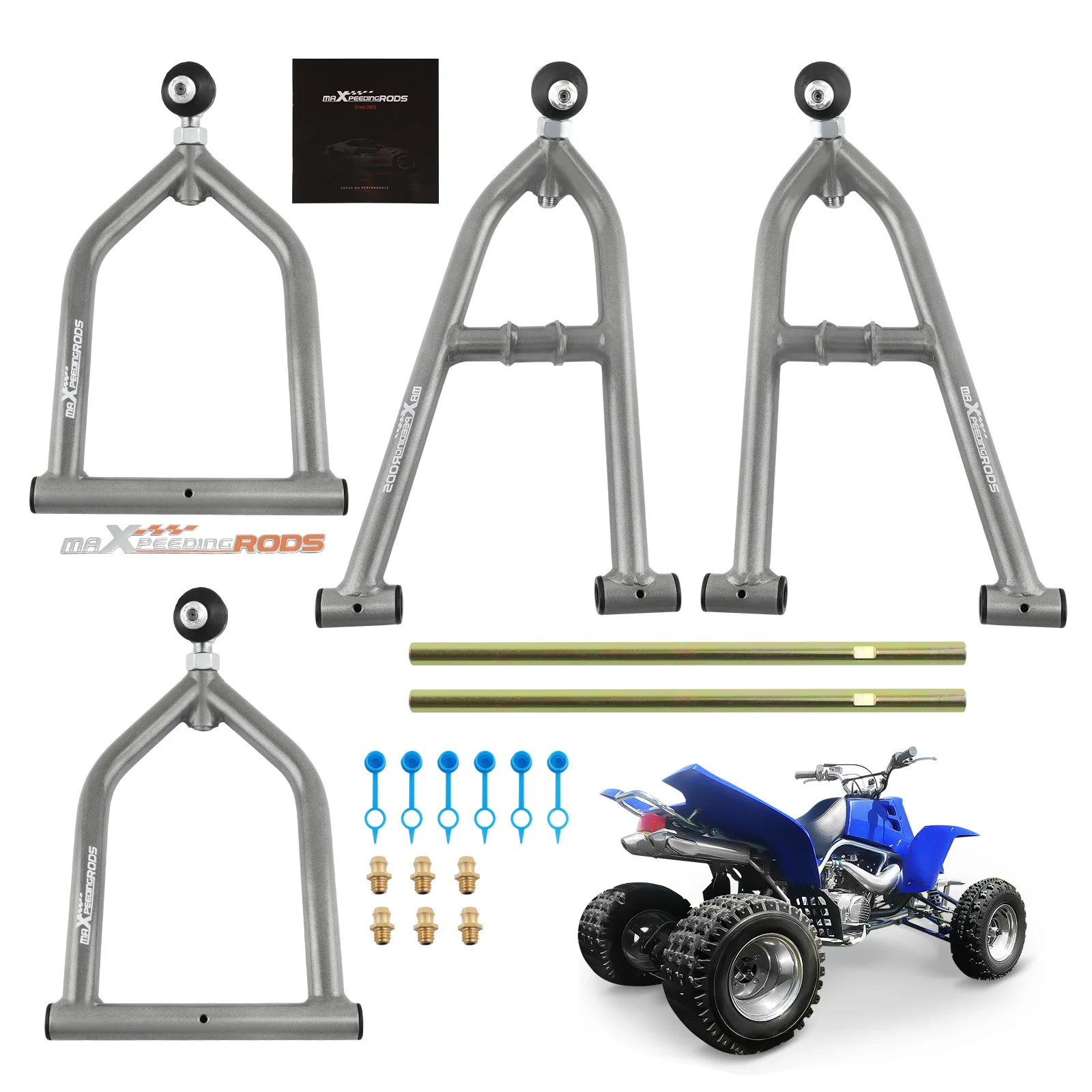 Регулируемый рычаг подвески для Yamaha Banshee 350, передние рычаги 1990-2006 гг.