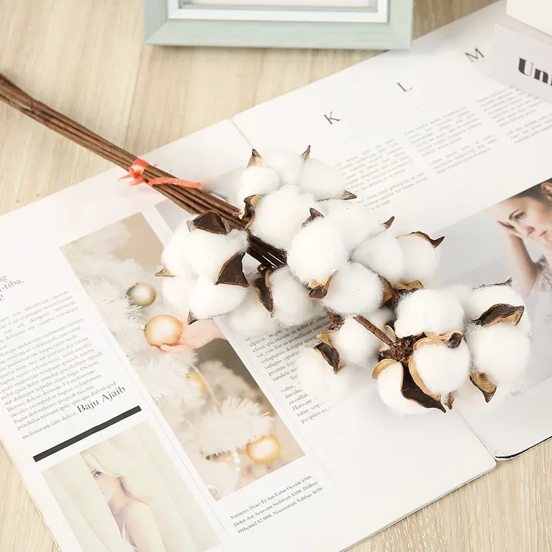 Искусственные цветы из хлопка 53 см