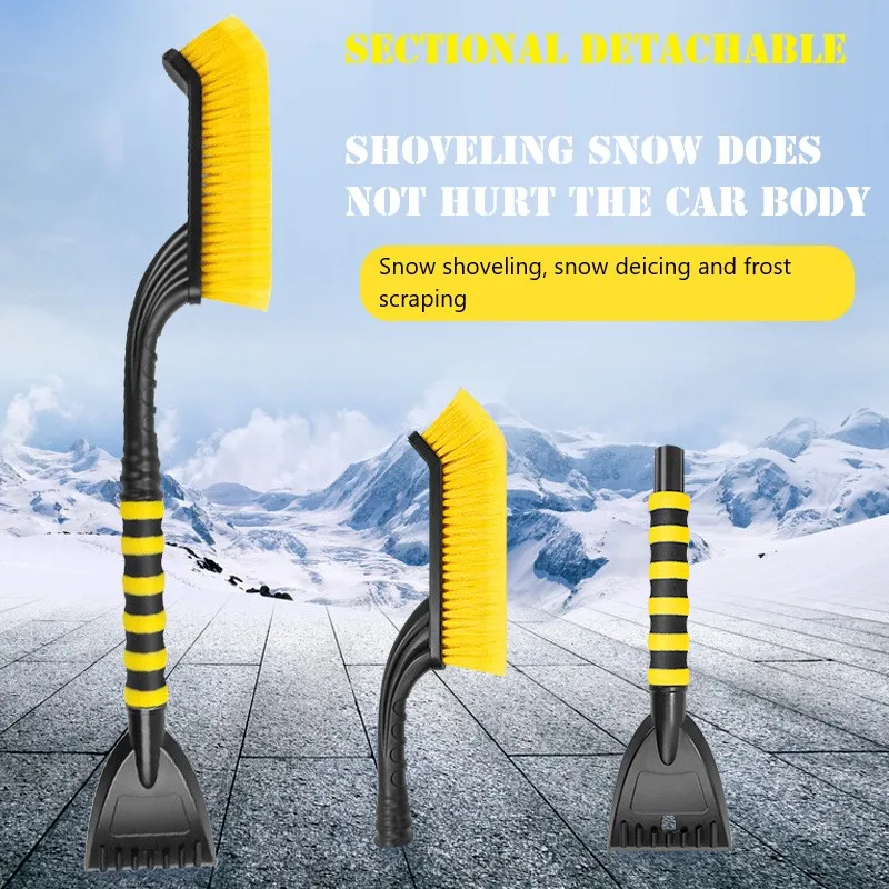 

Car Snow Shovel Multi-functional Deicing And Snow Sweeping Brush For Vehicles Winter Snow Clearing Tools Car Winter Accessories