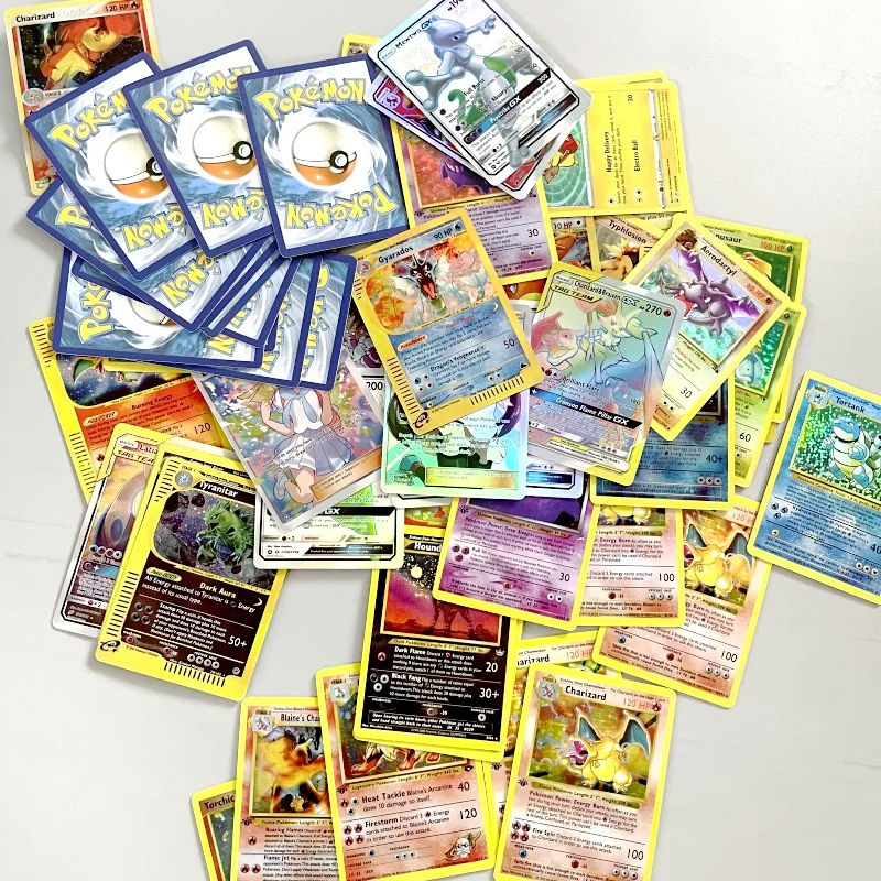 Новый Pokemon 54 шт. карты MEGAкоробка английские блестящие энергетические боевые игрушки коллекционная карточная игра для детей подарок для мальчиков (art.: 3920cfa231a72) - 3920cfa231a72