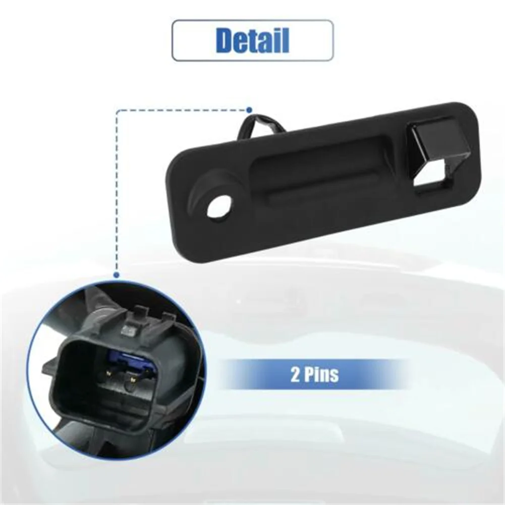 

Best Durable Trunk Lid Handle Lock 81260-C1010 Accessories Black Outside