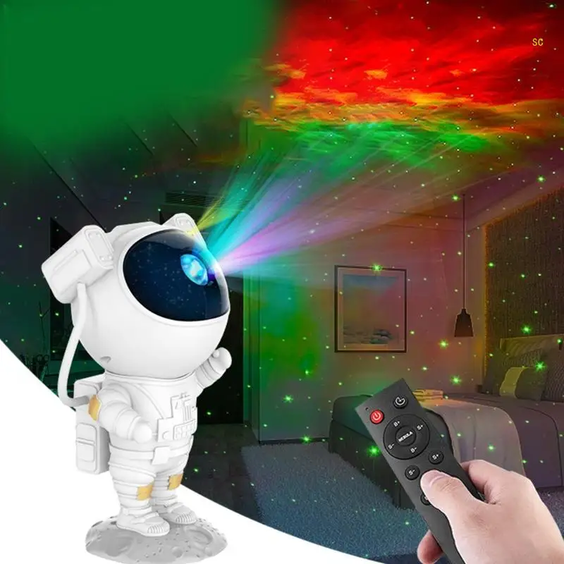 

Multifunction Astronaut Projection Lamp Creative Projector Light Unique Home Decors Night Lights with Remote ControlDropshipping