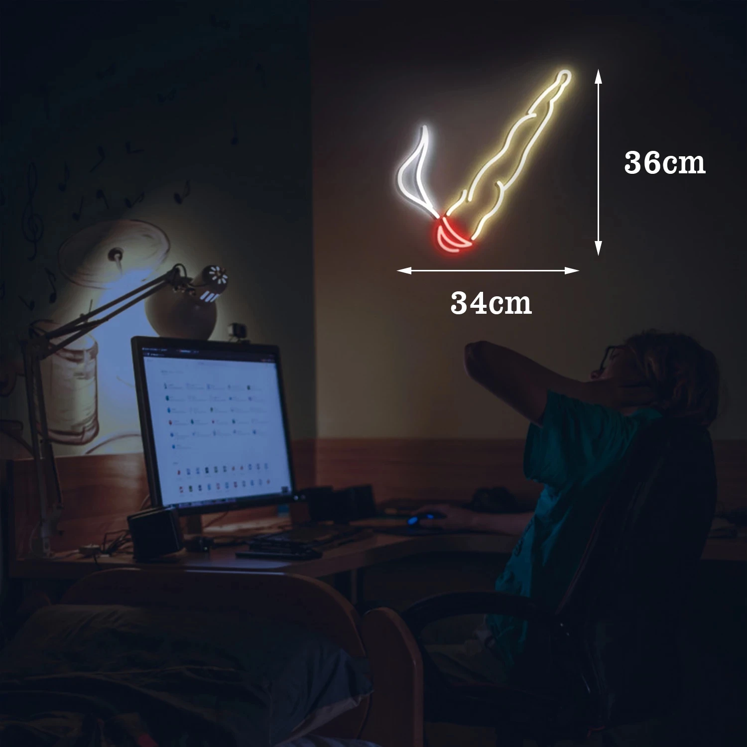 Рисунок 3 - Курительные крутые неоновые светодиодные