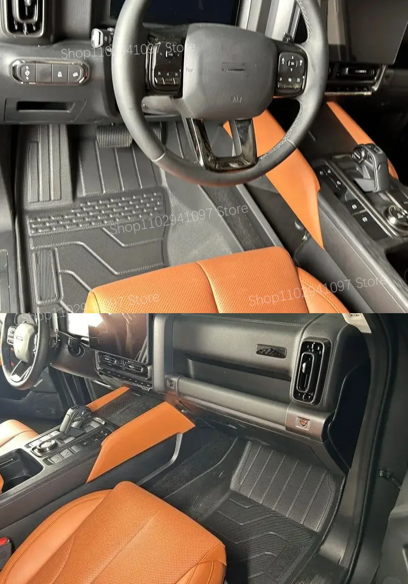 Фото Автомобильные коврики для Haval H9 2025 2026 2027, 5-местные, 7-местные, водонепроницаемые, для леворульных автомобилей, накладки на пол, аксессуары для салона, автотовары №5