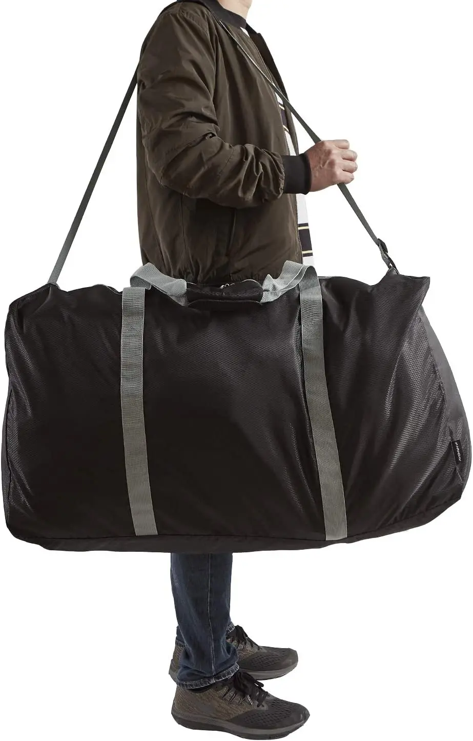 IFARADAY Unisex Travel Bag 32.5 Large Capacity Foldable Duffle Bags Waterproof Multifunctional Carry on Luggage for Storage/Camp