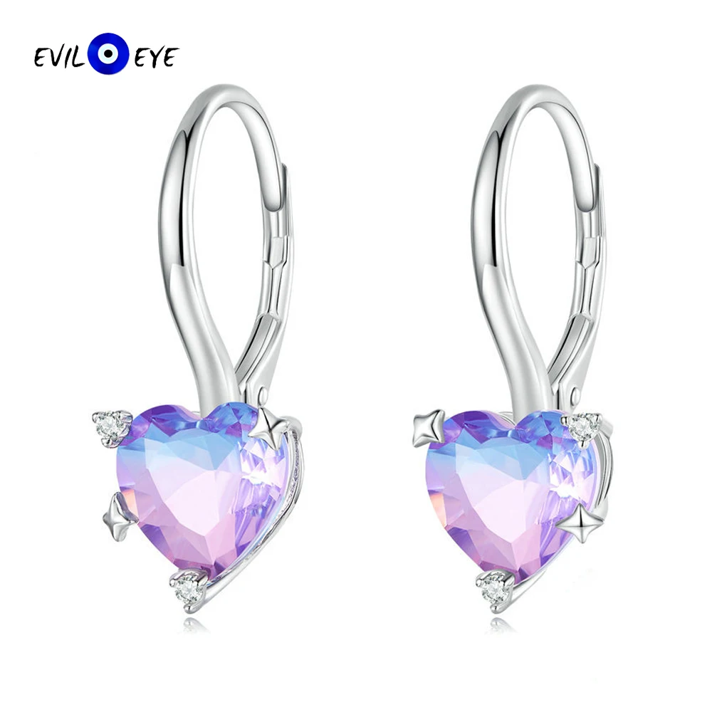 

Женские и мужские серьги из серебра 925 пробы с цирконом