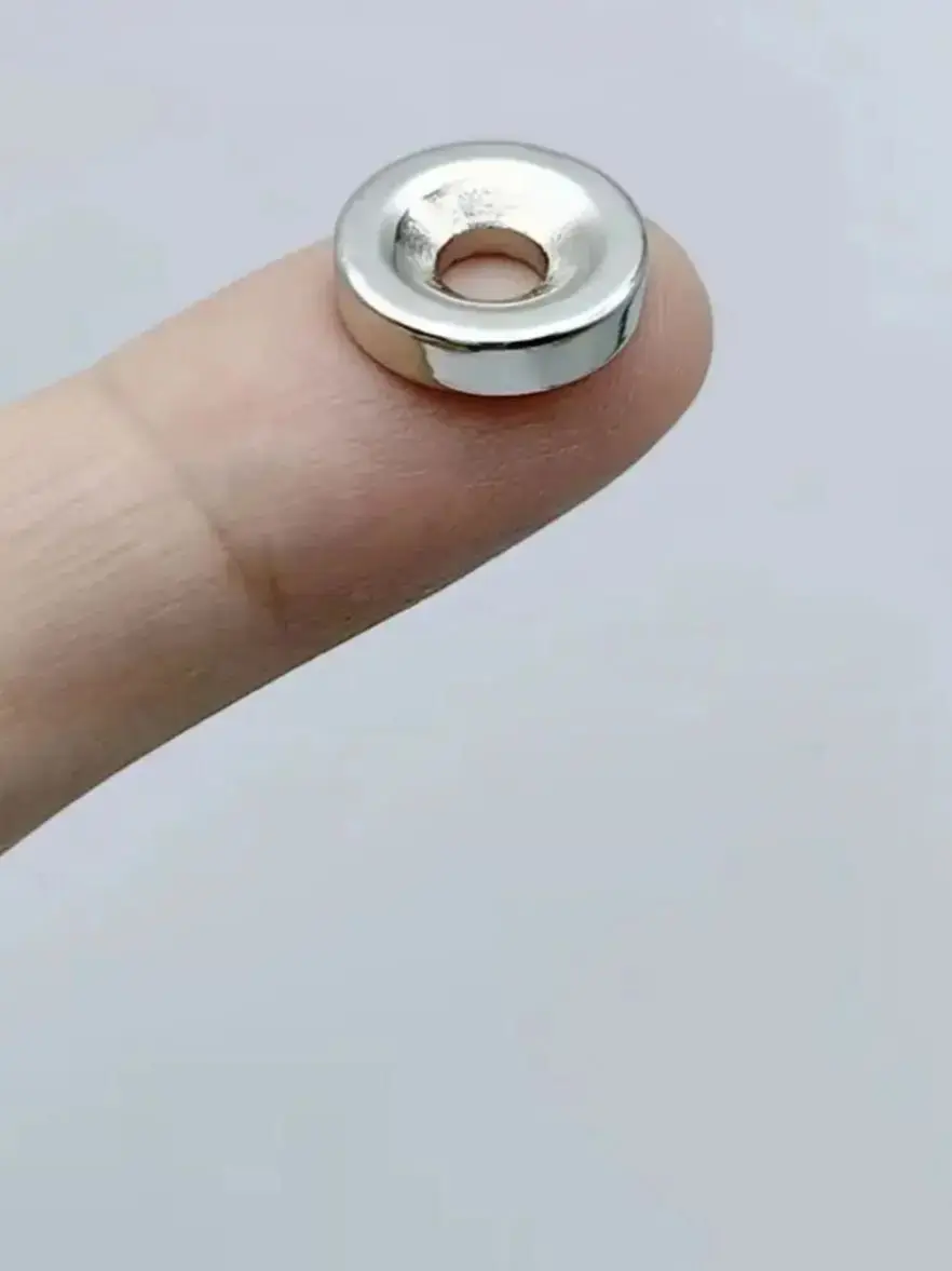 5 шт. N52 неодимовый железный бор круглый сильный магнит с потайной головкой одним