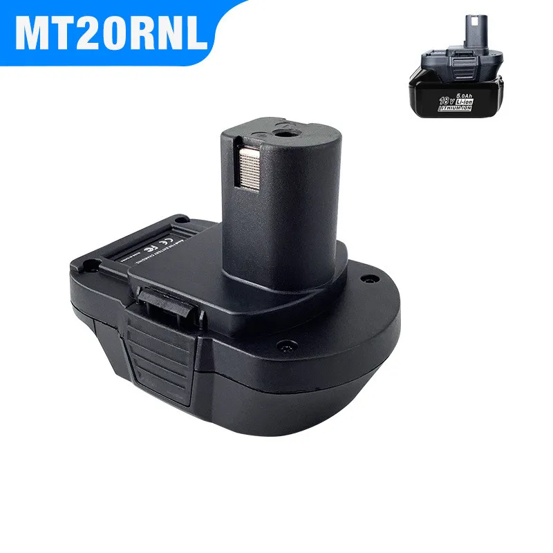 

MT20RNL For Ryobi 18v Battery Convertor Adapter for Makita 18V Li-Ion Battery Used Convert for Roybi 18V Tool Battery