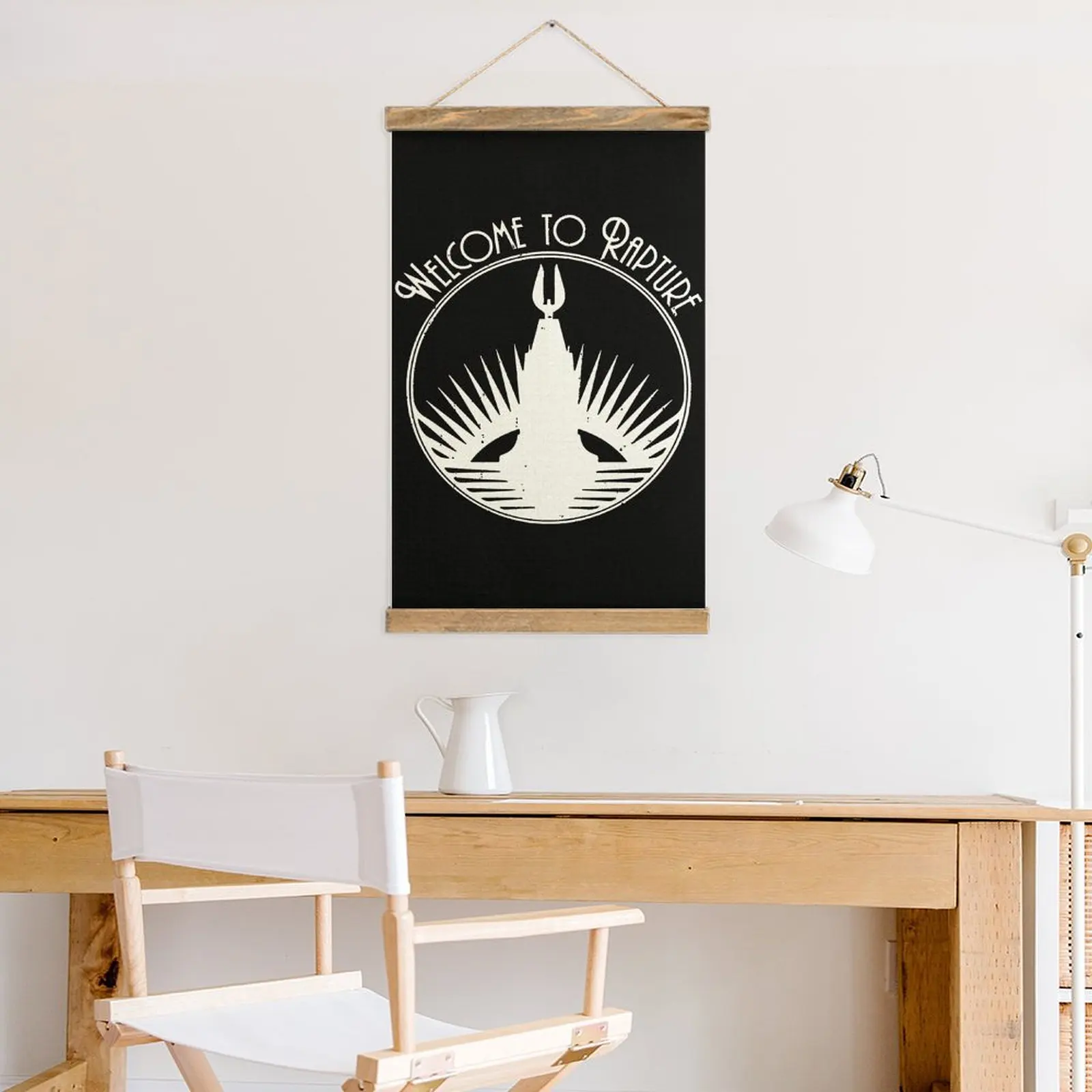 Bioshock радует необходимый предмет для (3) рисования искусственный холст подвесная