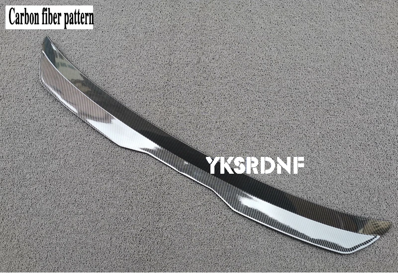 Спойлер для FIAT Grande Punto Abarth 2007-2010 высококачественный глянцевый черный спойлер из