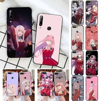fhnblj zero two darling in the franxx anime phone case for huawei honor 7a 7c 8 8x 9 10 20lite fundas coque for honor