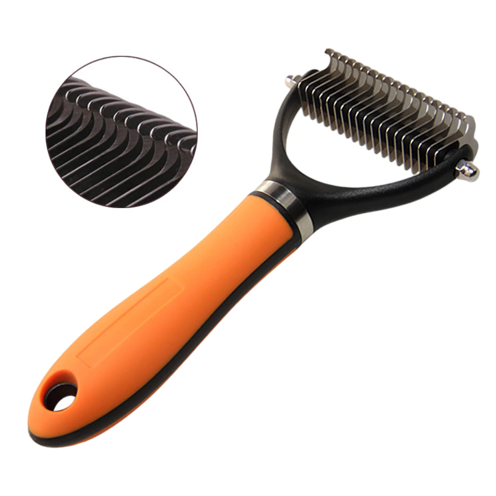 

Professional Pet Double-Sided Comb Common To Cats and Dogs Not Easy To Harm Skin Hair Removal Beauty Comb Pet Supplies