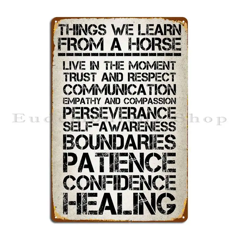 Thiings We Iearn металлический знак настенный пещера дизайн Паб Бар персонаж жестяной