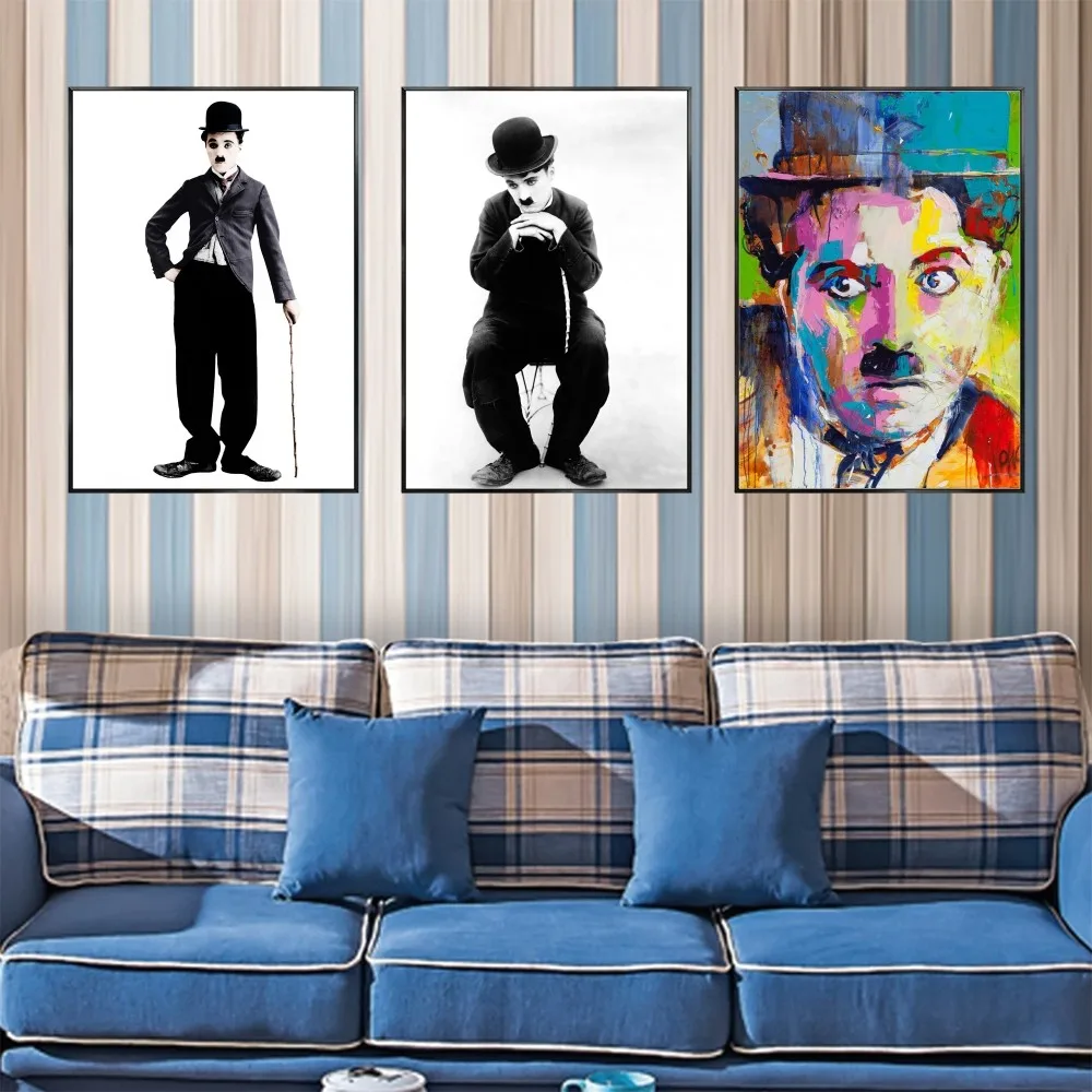 C- Charlies C-каплины плакат настенное искусство домашний декор комнаты цифровая