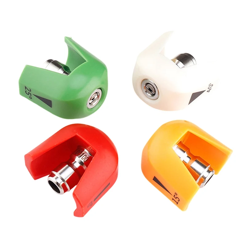 

1 Pcs Stainless Steel High Pressure Washer Sprayer Nozzle Tip Fitting Male Thread 0 15 25 40 Degree Water Jet