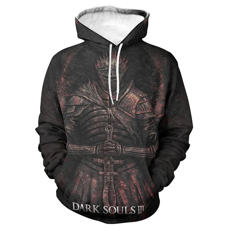 

2023 Games Dark Souls Hoodies Men Women Casual Fashion Sweatshirt 3D Print Cosplay Hoodie Cool Streetwear Hooded Pullover Tops