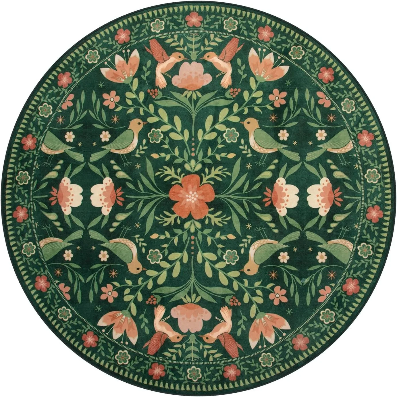 

Круглый шерстяной ковёр для гостиной и спальни, персидский стиль