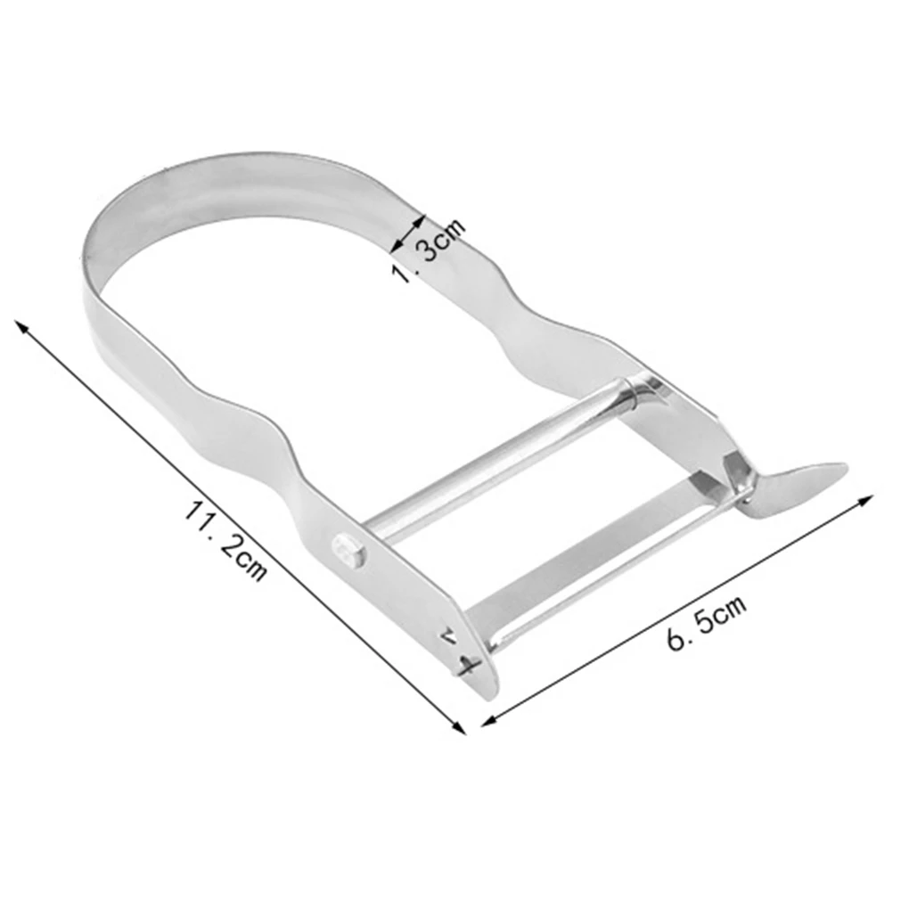 Острый кухонный инструмент из нержавеющей стали для отделки картофеля и моркови